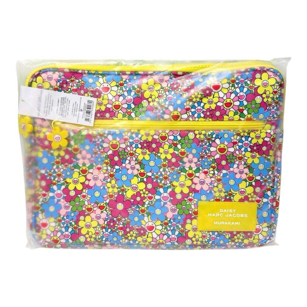 Marc Jacobs Takashi Murakami Daisy Flower Floral Laptop Sleeve Case Pouch SEALED